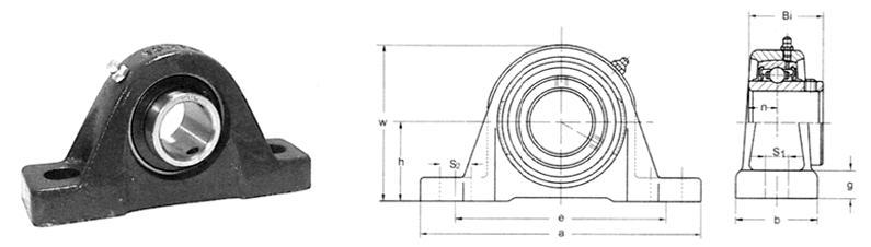 UCPE Normal Duty Pillow Blocks